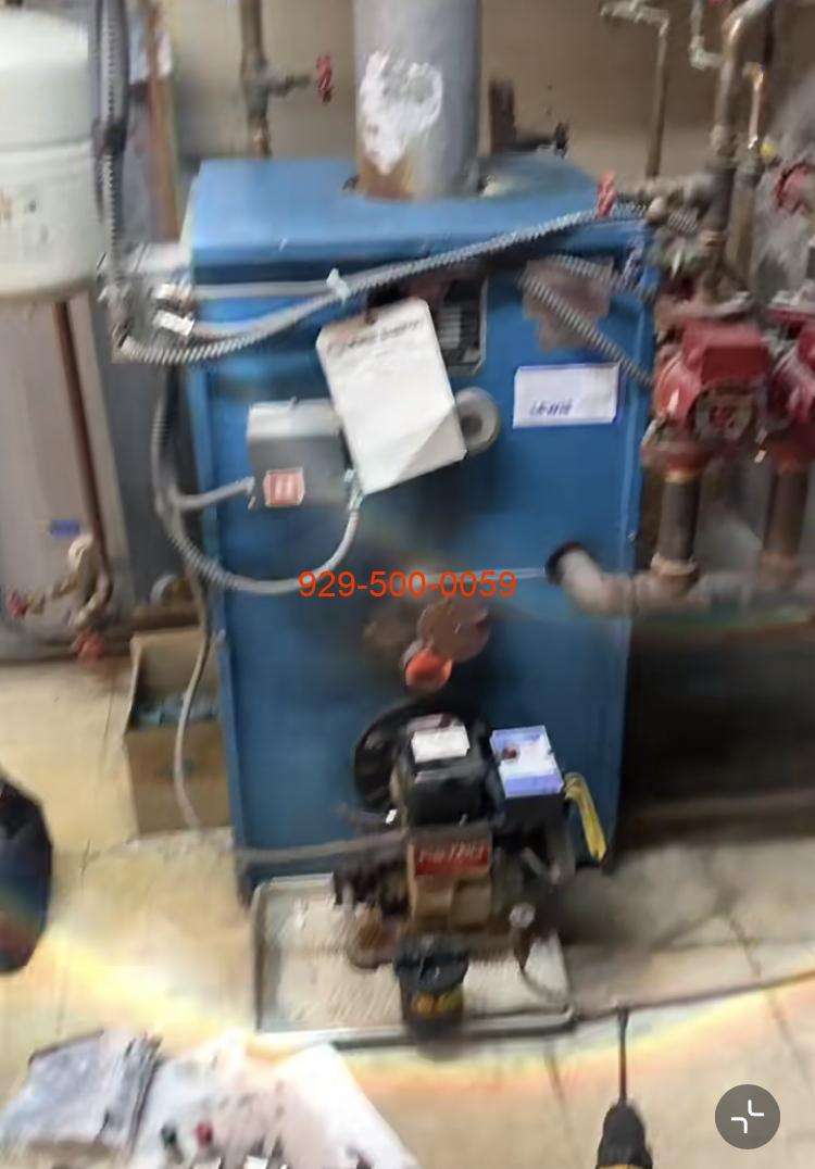 Oil-Fired Boiler Maintenance (Filter Replacement, 