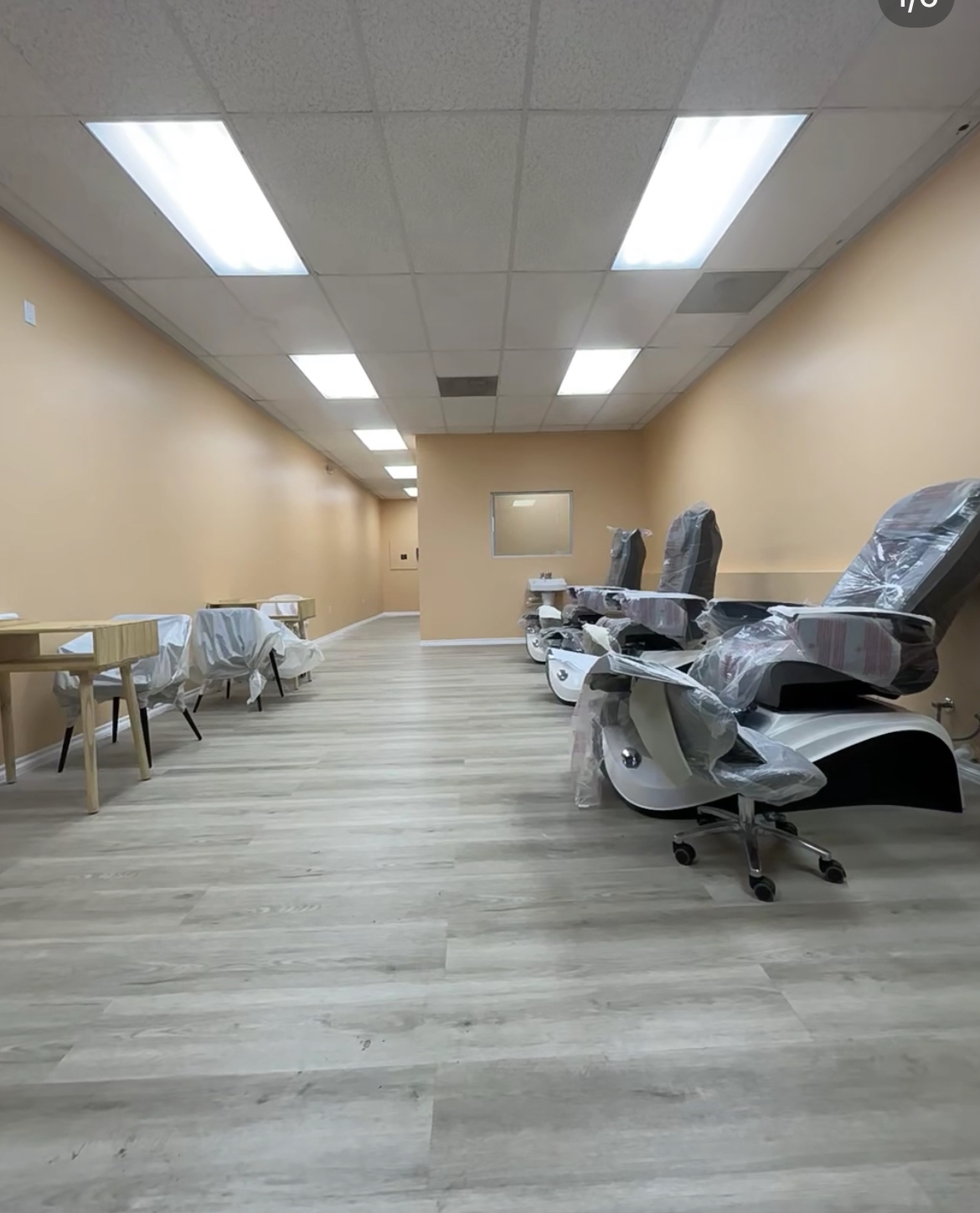 Nail Salon Ventilation System Installation